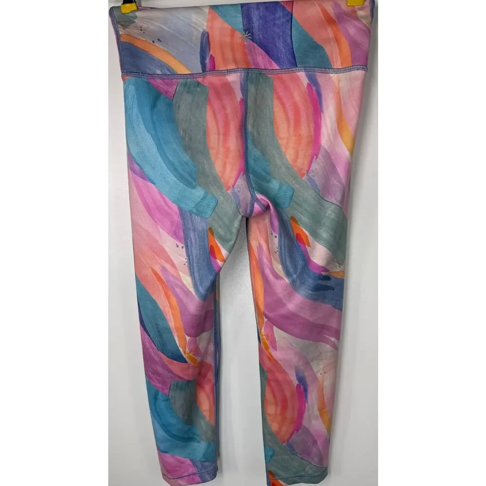 Athleta Girl  High Rise Chit Chat Capri Leggings, XL /14
